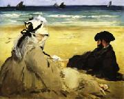 Edouard Manet At the Beach china oil painting reproduction